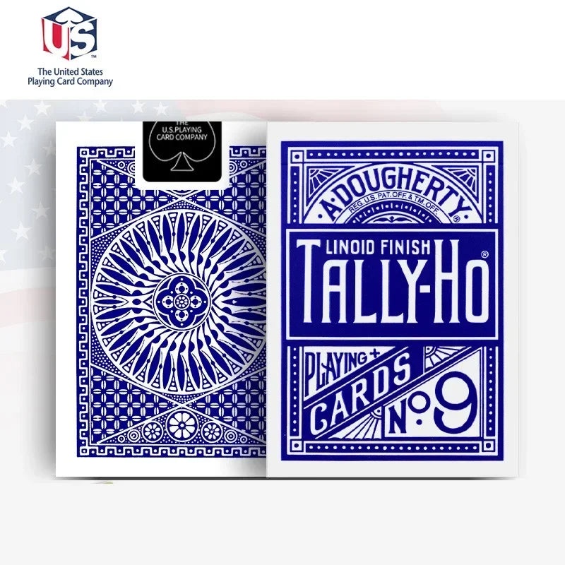 Tally-Ho Playing Cards USPCC No.9 Poker Deck Card Game Card Magic Magia Magie Magica Magicians Prop Accessory